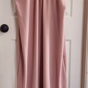 Elegant Pink Maxi Dress
